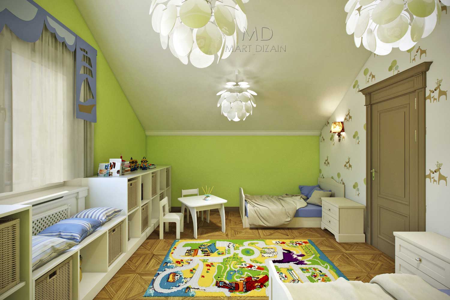 Дизайн детской спальни
